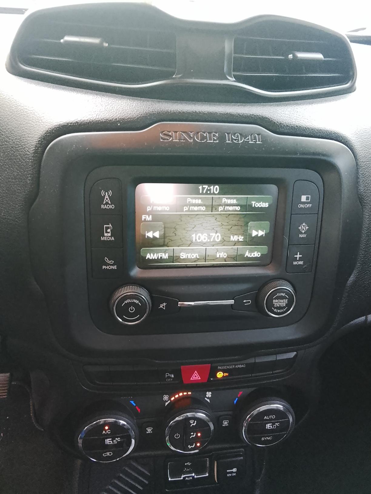 JEEP RENEGADE 1.8 16V FLEX LONGITUDE 4P AUTOMATICO