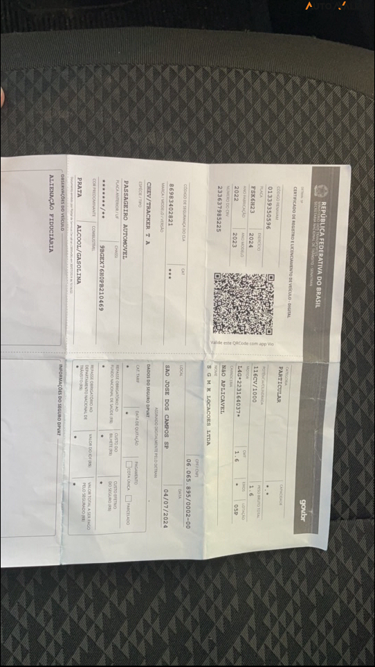 CHEVROLET TRACKER 1.0 TURBO FLEX AUTOMATICO