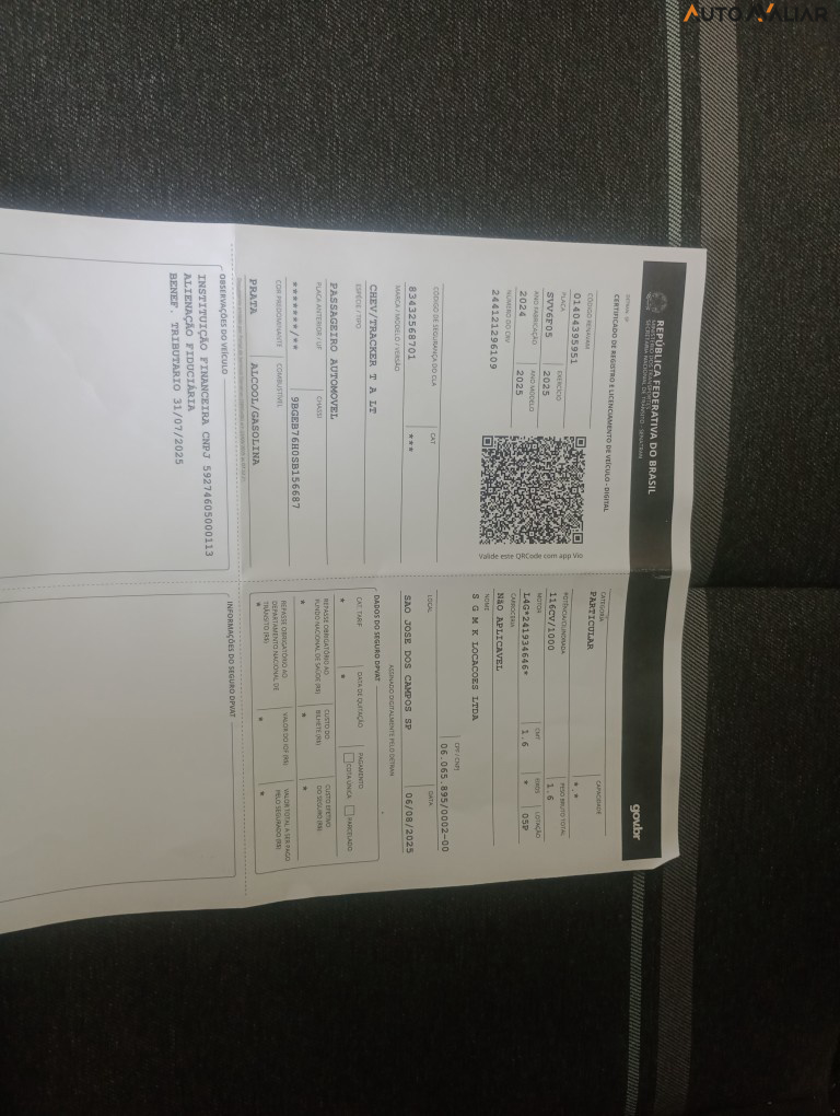 CHEVROLET TRACKER 1.0 TURBO FLEX LT AUTOM&Aacute;TICO