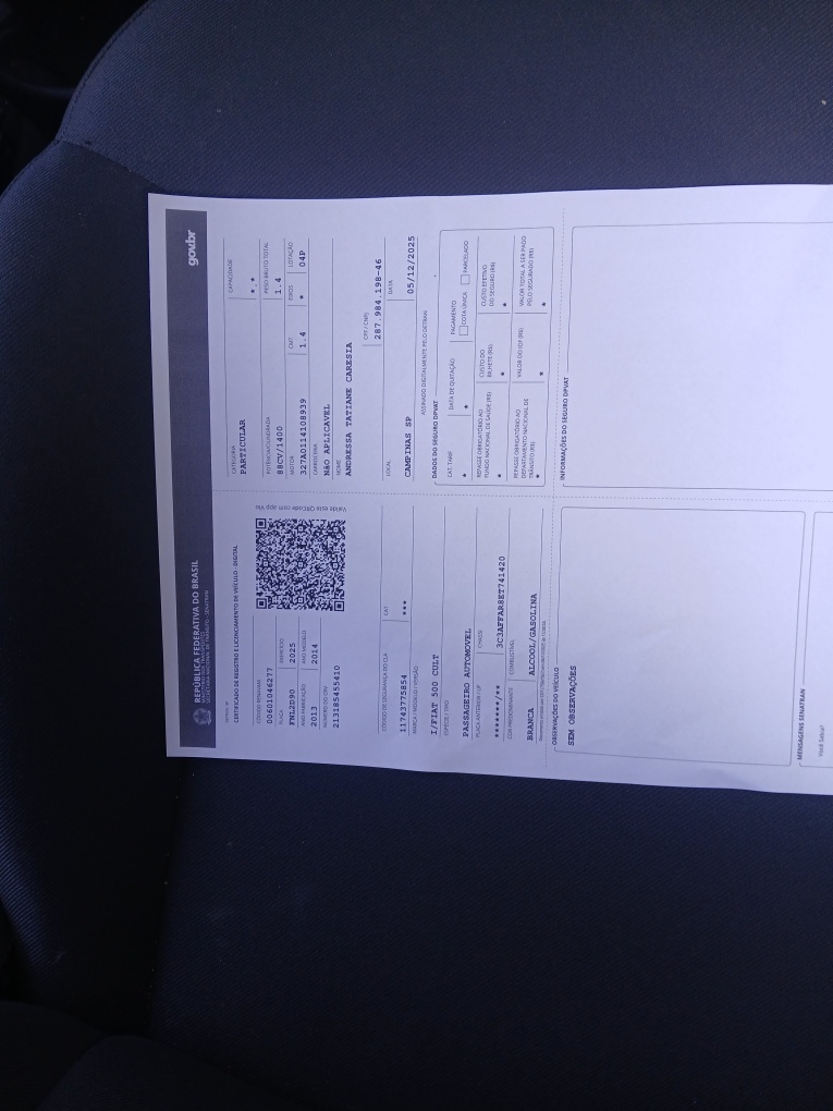 FIAT 500 1.4 CULT 8V FLEX 2P MANUAL