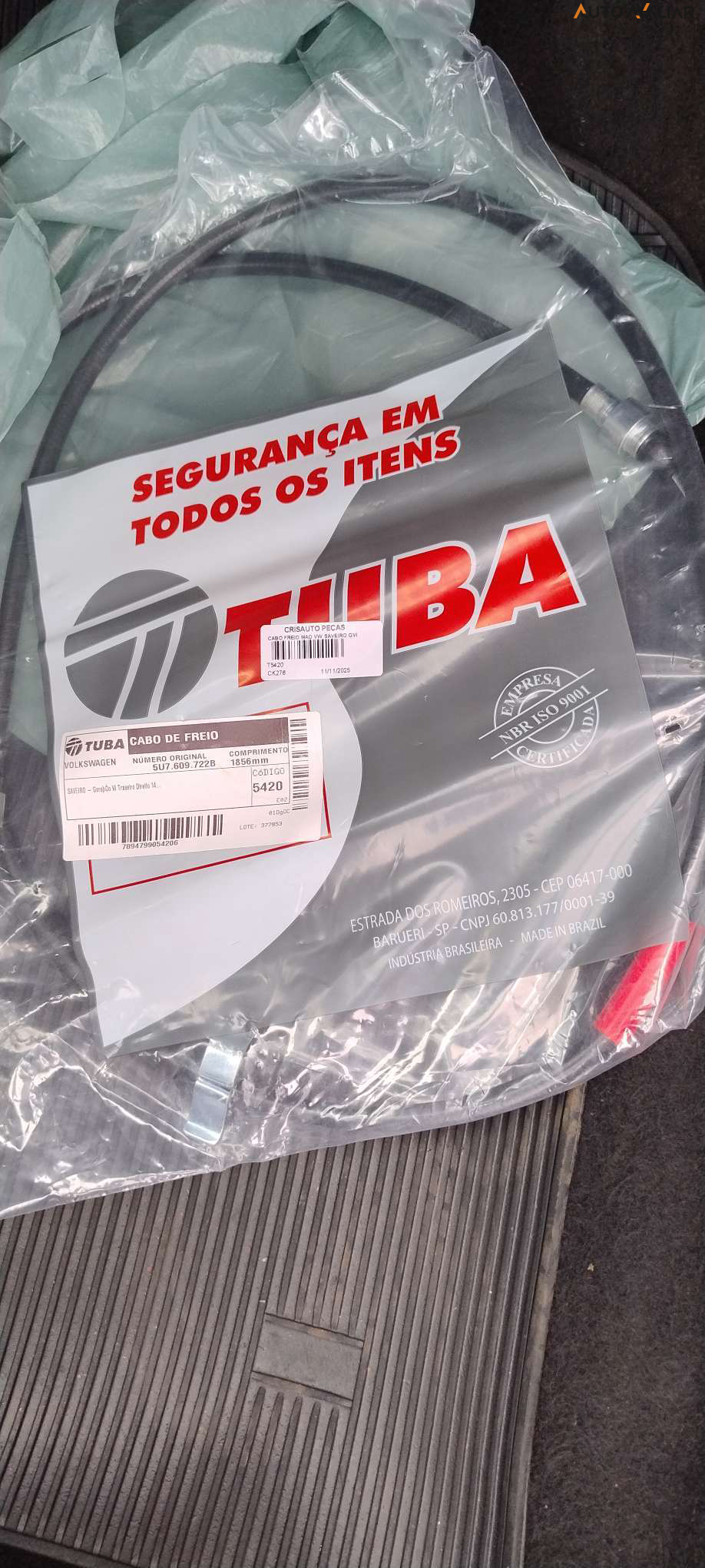 VOLKSWAGEN SAVEIRO 1.6 MSI ROBUST CS 16V FLEX 2P MANUAL