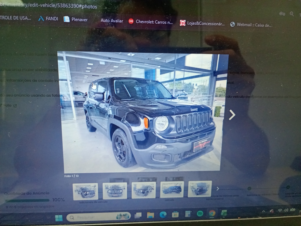 JEEP RENEGADE 1.8 16V FLEX 4P AUTOMATICO