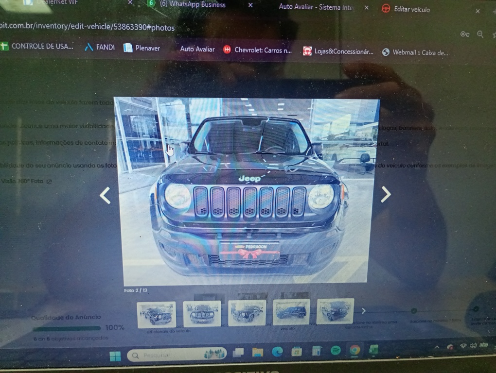 JEEP RENEGADE 1.8 16V FLEX 4P AUTOMATICO