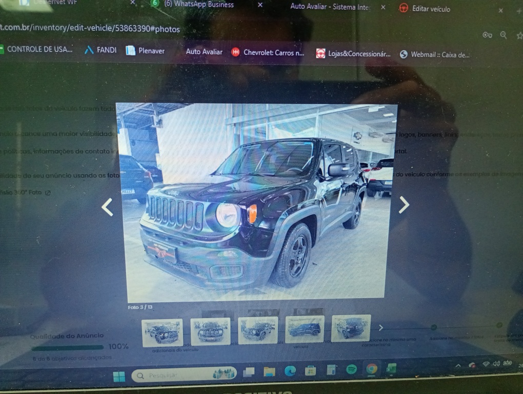 JEEP RENEGADE 1.8 16V FLEX 4P AUTOMATICO