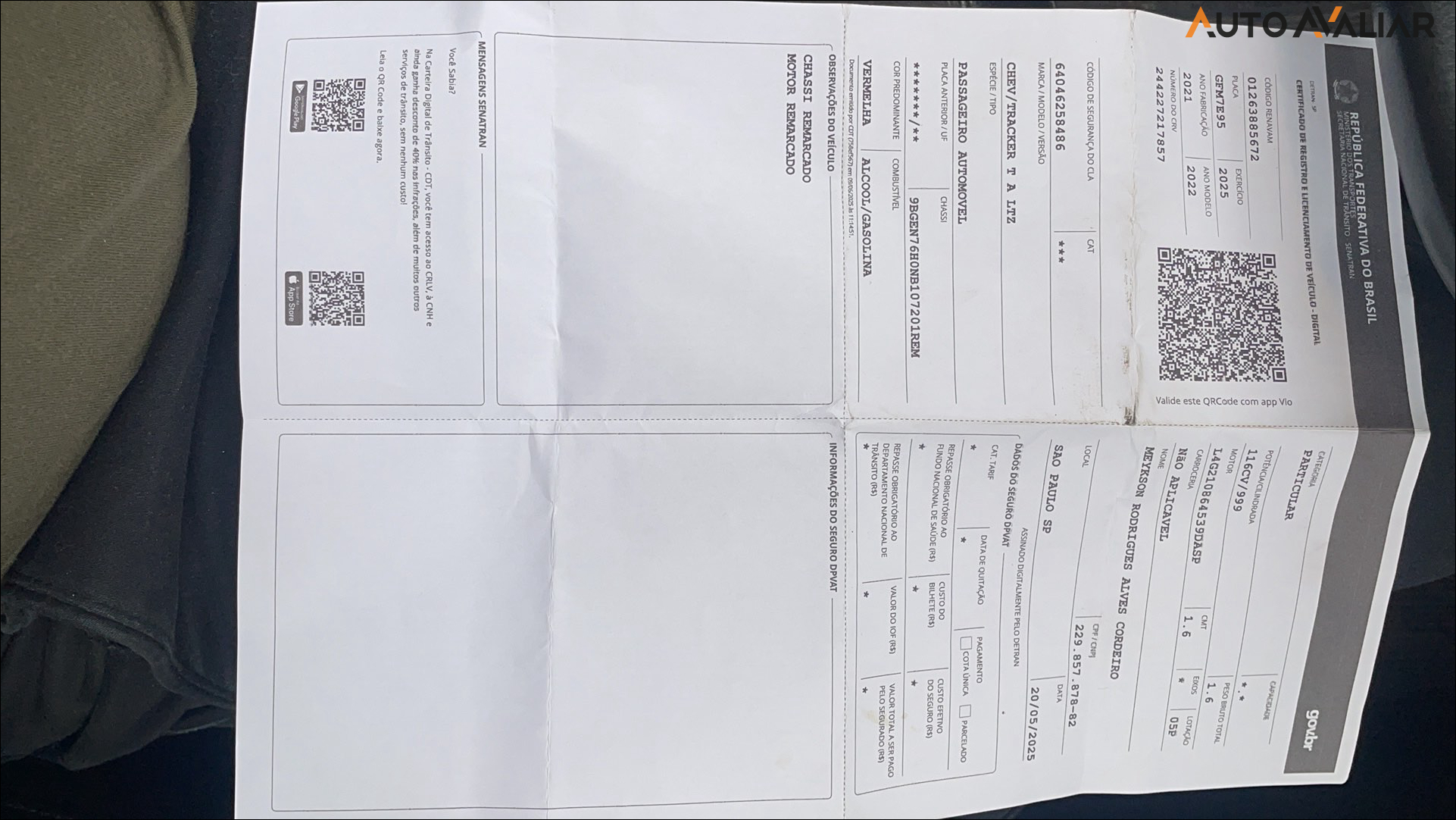 CHEVROLET TRACKER 1.0 TURBO FLEX LTZ AUTOMATICO