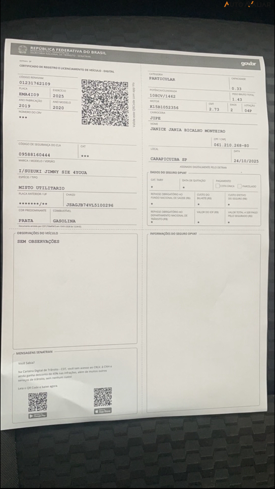 SUZUKI JIMNY 1.5 GASOLINA SIERRA 4YOU 4X4 AUTOMATICO