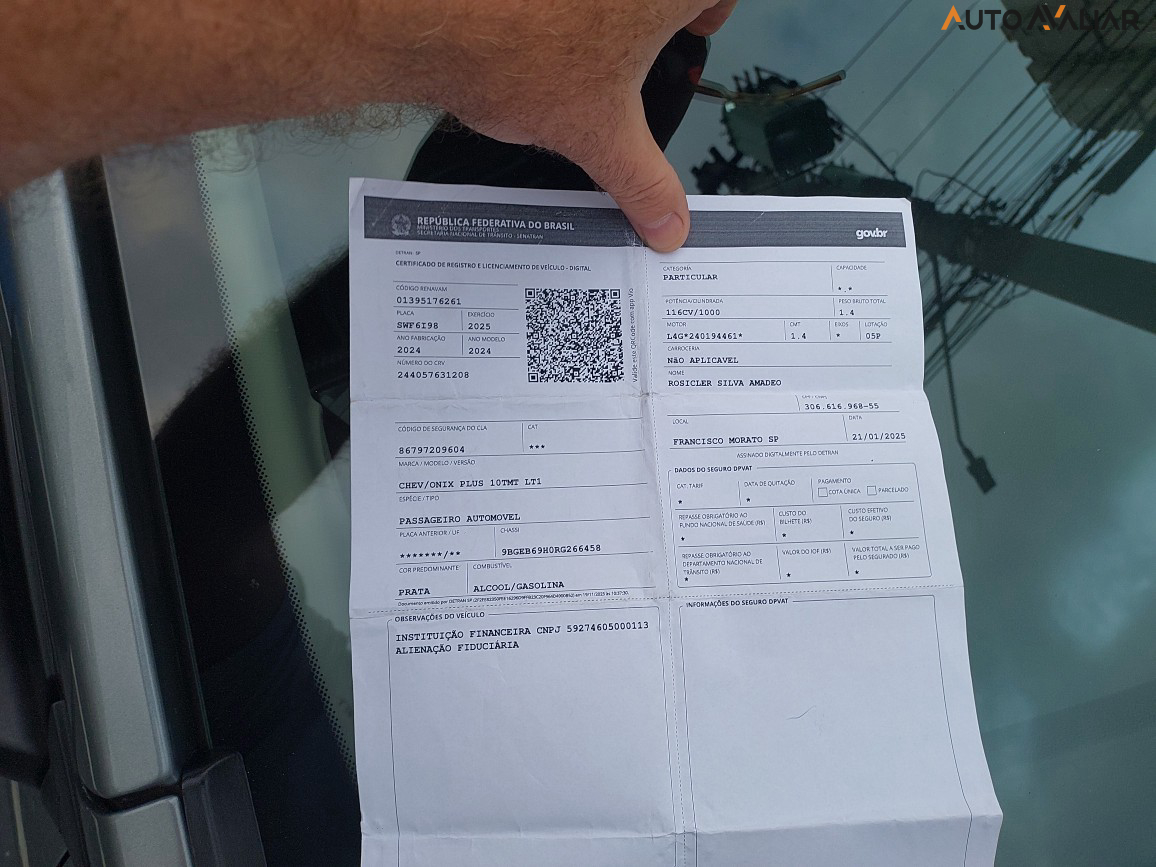 CHEVROLET ONIX 1.0 TURBO FLEX PLUS LT MANUAL