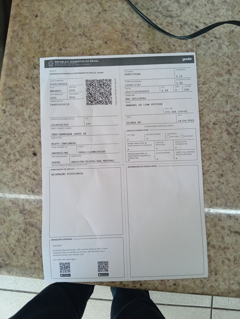 JEEP RENEGADE 1.8 16V FLEX LONGITUDE 4P AUTOMATICO