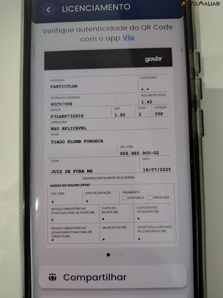 HYUNDAI HB20 1.0 12V FLEX SENSE MANUAL