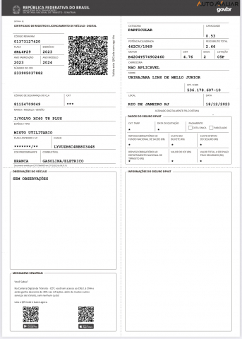 VOLVO XC60 2.0 T8 RECHARGE PLUS AWD GEARTRONIC