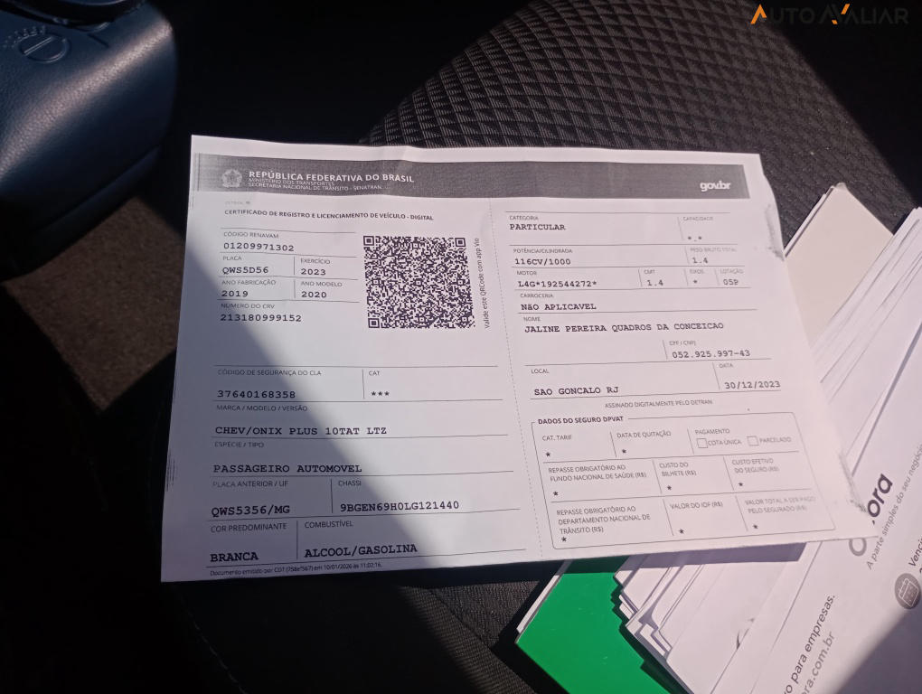 CHEVROLET ONIX 1.0 TURBO FLEX PLUS LTZ AUTOMATICO