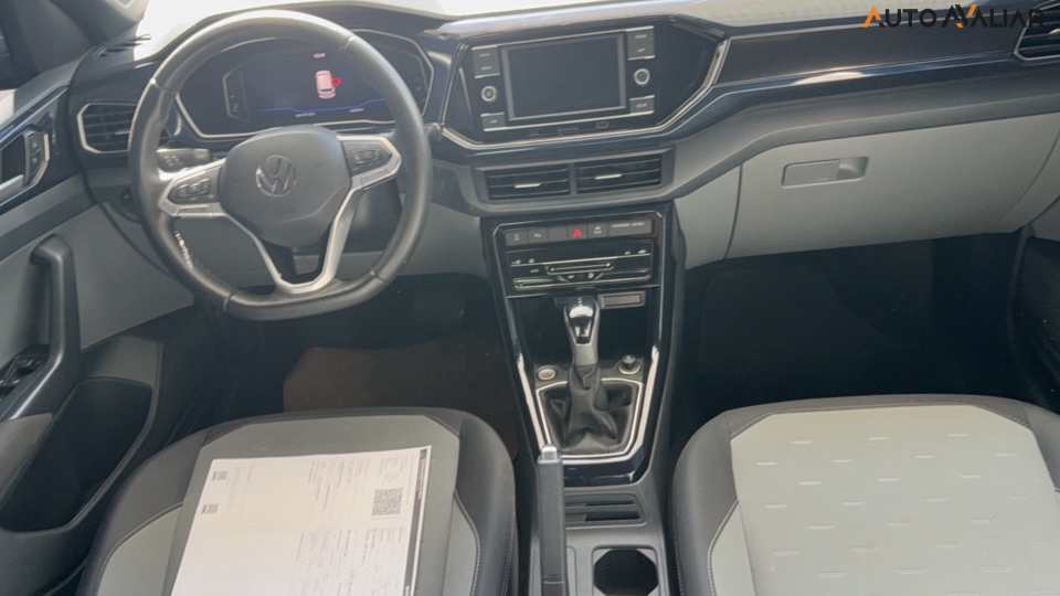 VOLKSWAGEN T-CROSS 1.0 200 TSI TOTAL FLEX COMFORTLINE AUTOM&Aacute;TICO