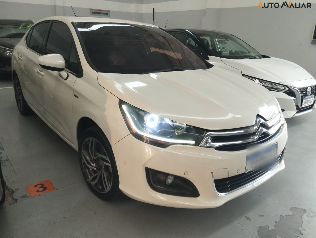 CITROEN C4 LOUNGE 1.6 EXCLUSIVE 16V TURBO FLEX 4P AUTOMATICO