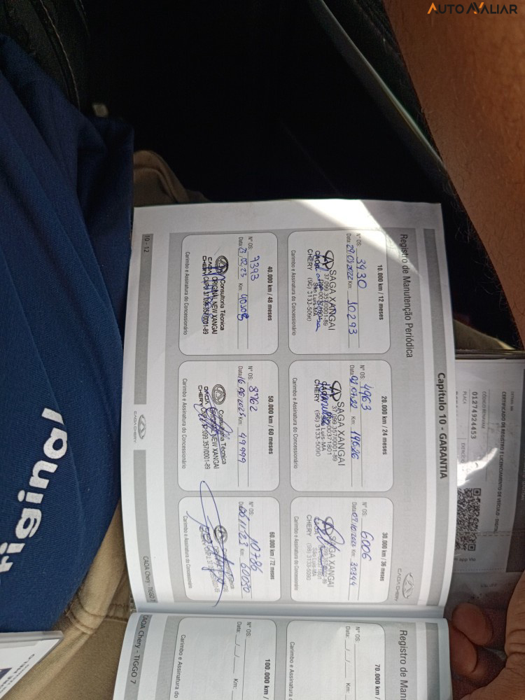 CHERY TIGGO 7 1.5 VVT TURBO IFLEX TXS DCT