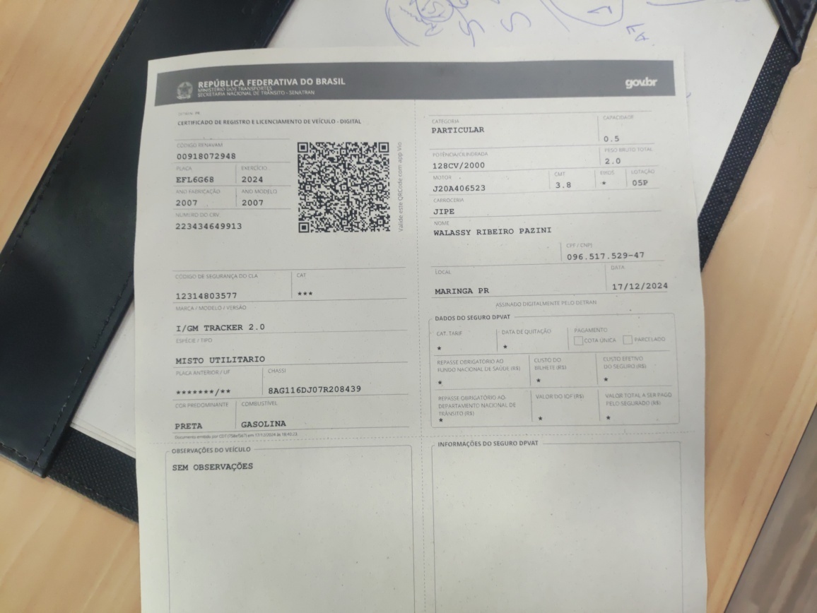 CHEVROLET TRACKER 2.0 4X4 8V TURBO INTERCOOLER GASOLINA 4P MANUAL