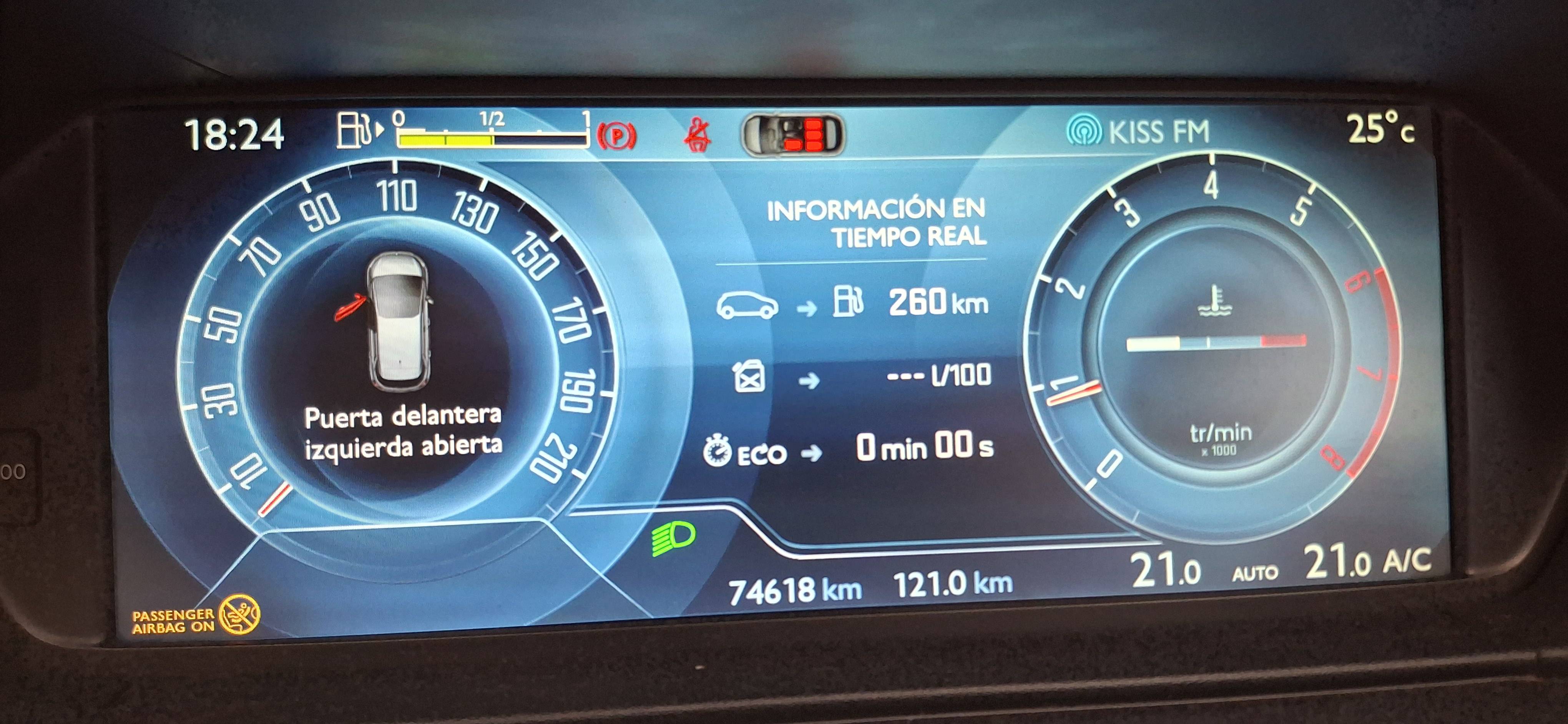 CITROEN C4 PICASSO FEEL (5P; 96KW; 130CV; CX. M; 10/2015 a 6/2016)