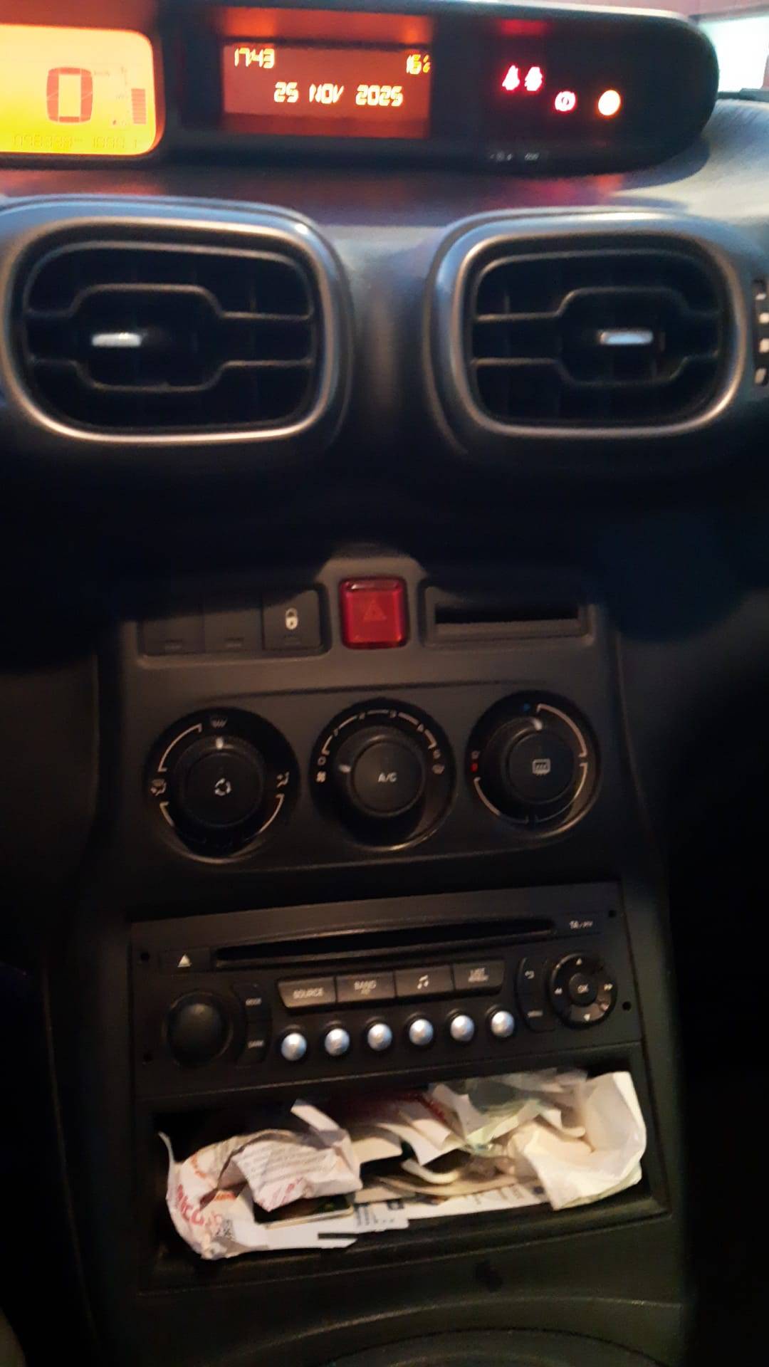 CITROEN C3 PICASSO DIESEL ATTRACTION (5P; 68KW; 92CV; CX. M; 11/2012 A 2/2015)