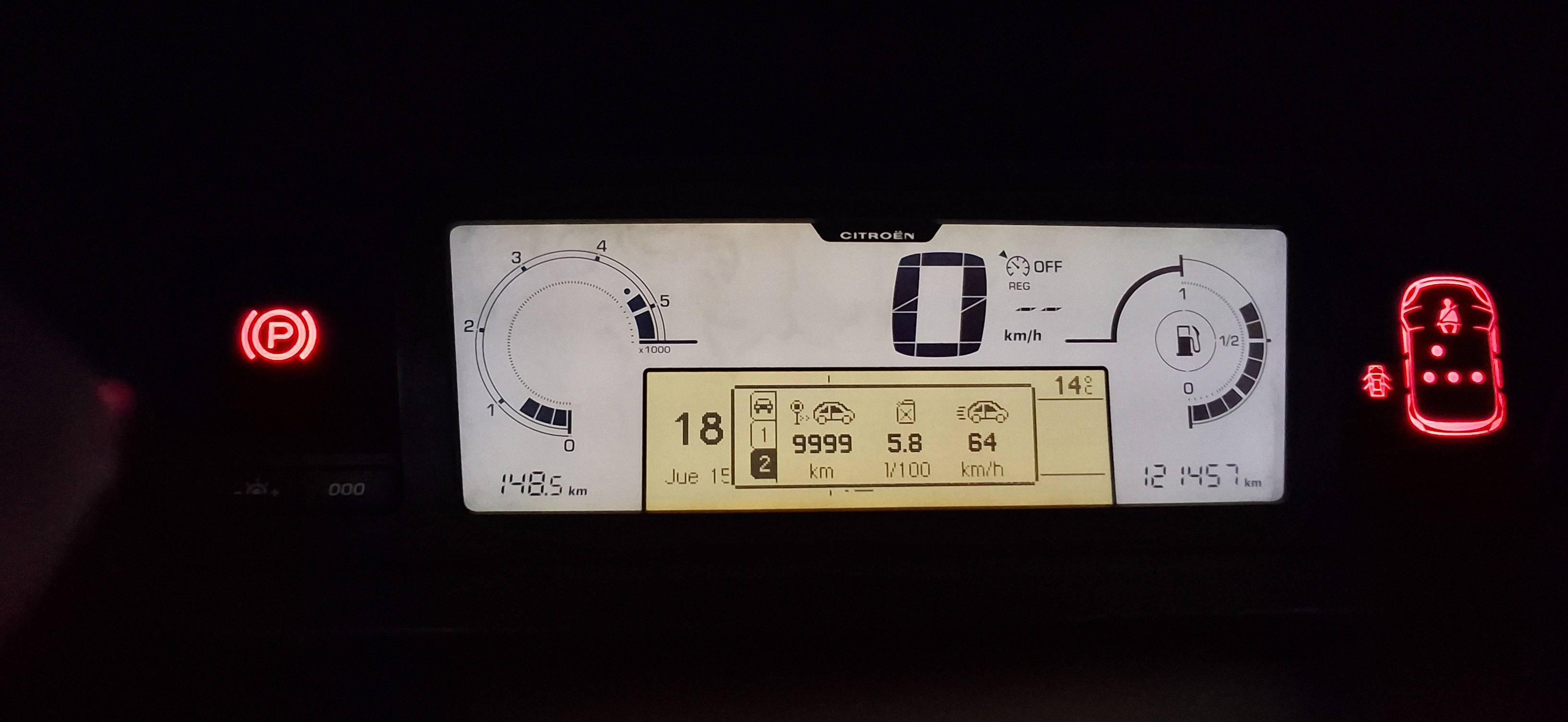 CITROEN C4 GRAND PICASSO DIESEL SEDUCTION (5P; 82KW; 112CV; CX. M; 11/2012 A 7/2013)