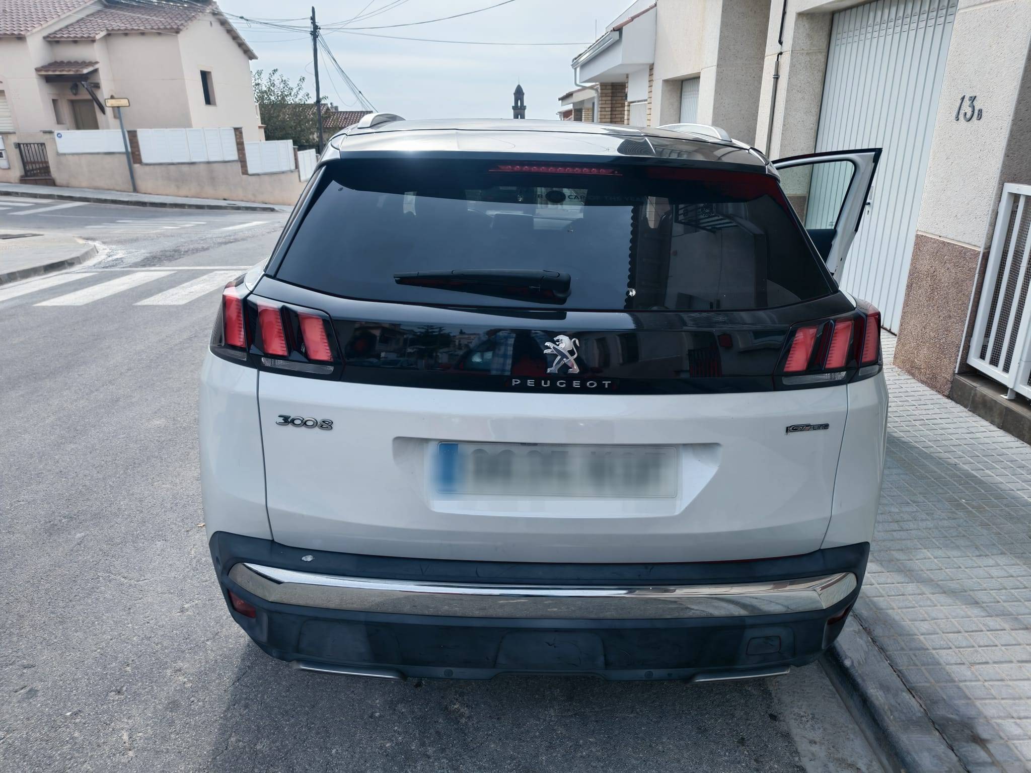 PEUGEOT 3008 GT LINE (5P; 121KW; 165CV; CX. M; 7/2016 a 5/2018)