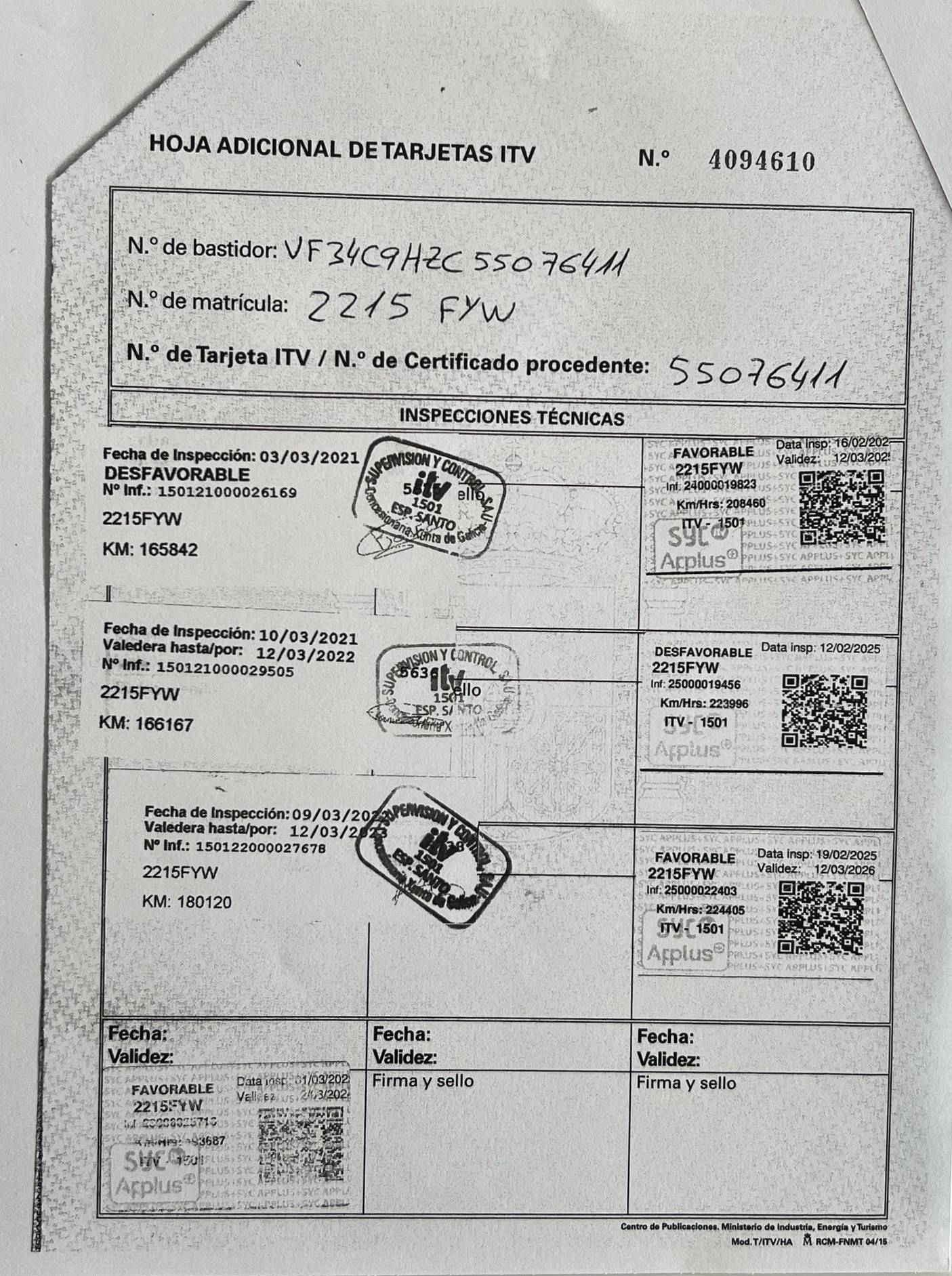 PEUGEOT 308 DIESEL PREMIUM (5P; 80KW; 110CV; CX. M; 9/2007 A 3/2008)