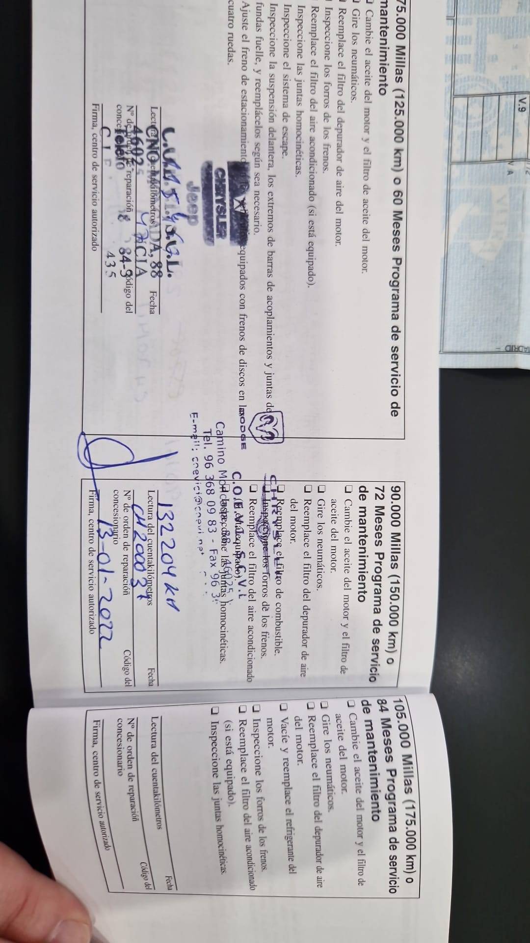 JEEP COMPASS DIESEL LIMITED PLUS (5P; 120KW; 163CV; CX. M; 5/2011 a 10/2011)