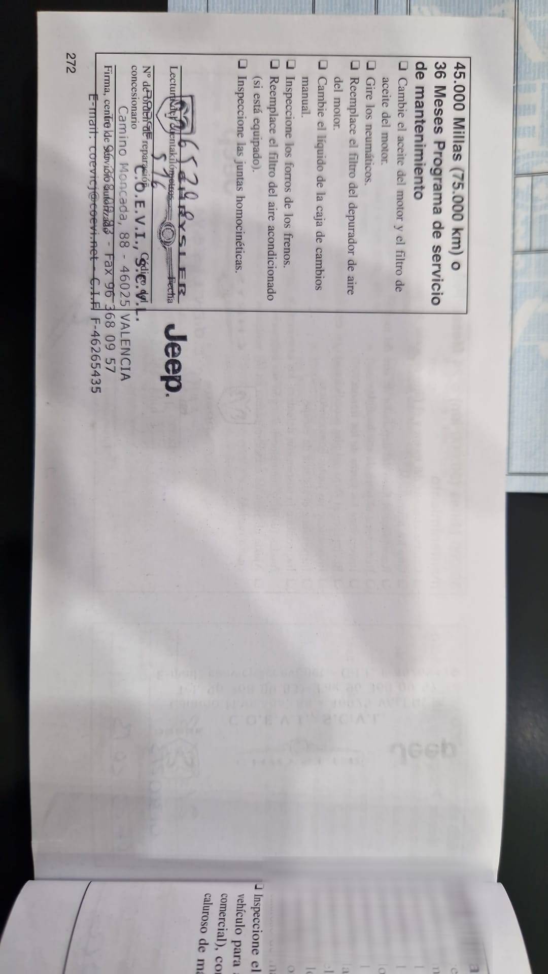 JEEP COMPASS DIESEL LIMITED PLUS (5P; 120KW; 163CV; CX. M; 5/2011 a 10/2011)