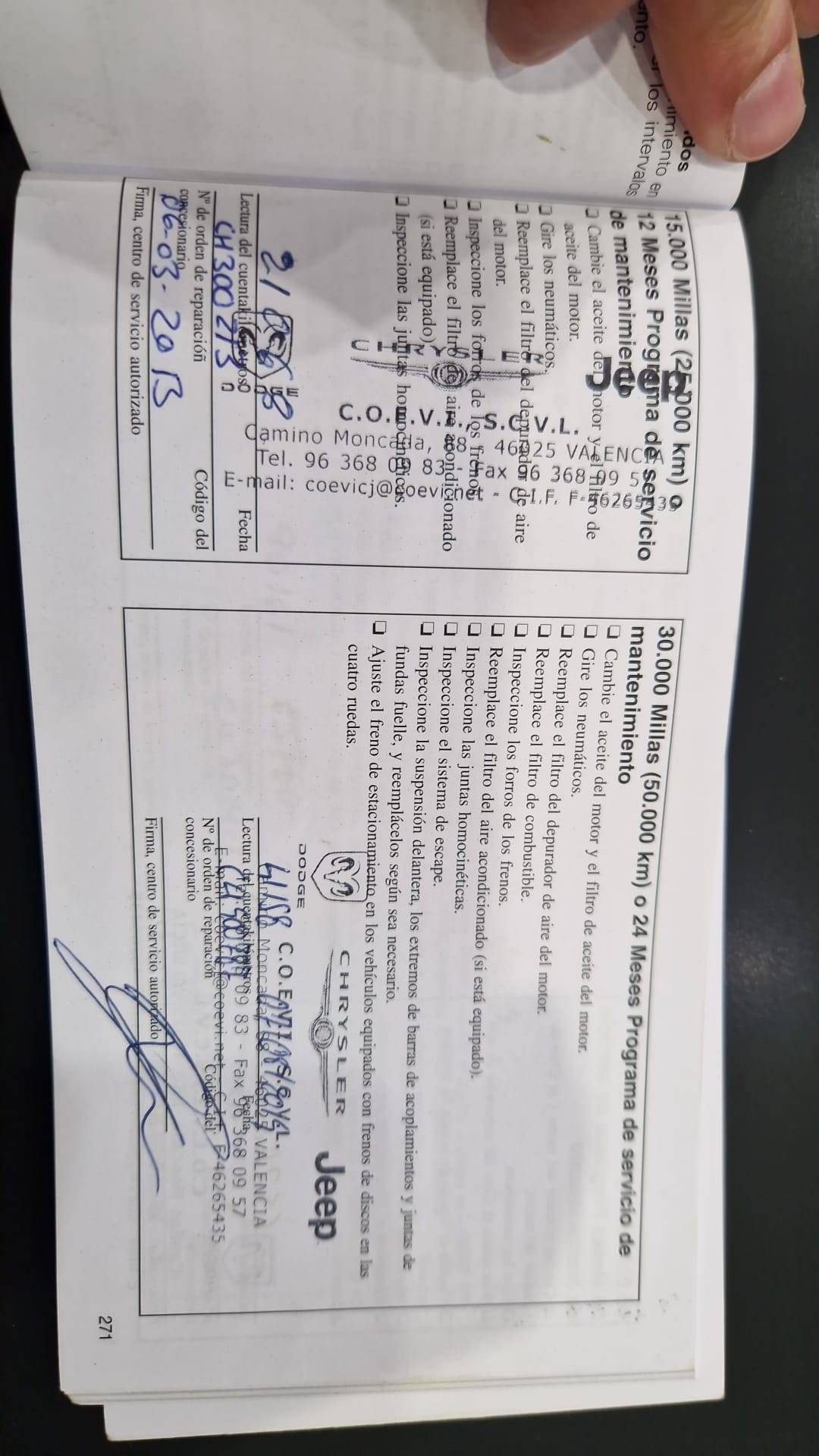 JEEP COMPASS DIESEL LIMITED PLUS (5P; 120KW; 163CV; CX. M; 5/2011 a 10/2011)