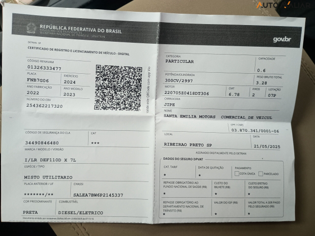 LAND ROVER DEFENDER 3.0 D300 TURBO DIESEL MHEV 110 X AWD AUTOMATICO