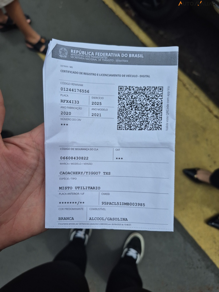 CHERY TIGGO 7 1.5 VVT TURBO IFLEX TXS DCT