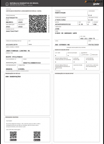 JEEP COMPASS 2.0 16V DIESEL LIMITED TD350 4X4