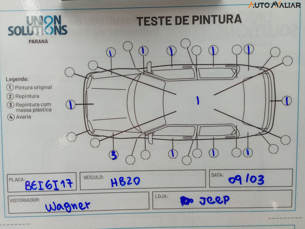 HYUNDAI HB20S 1.0 12V FLEX VISION MANUAL