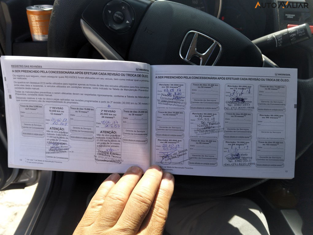 HONDA FIT 1.5 LX 16V FLEX 4P AUTOMATICO