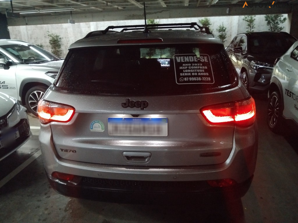 JEEP COMPASS 1.3 T270 TURBO FLEX LONGITUDE AT6