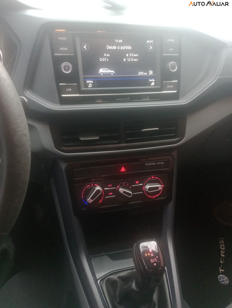 VOLKSWAGEN T-CROSS 1.0 200 TSI TOTAL FLEX SENSE AUTOM&Aacute;TICO