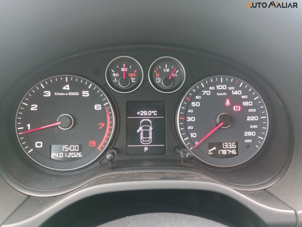 AUDI A3 2.0 TFSI SPORT 16V GASOLINA 2P S-TRONIC