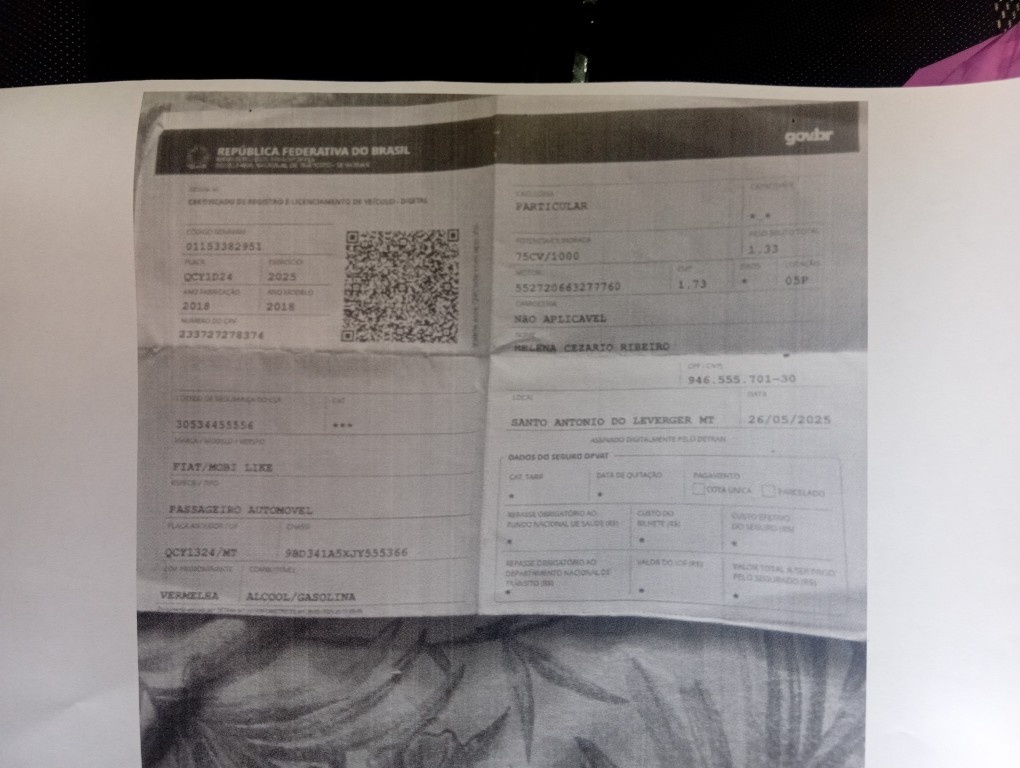 FIAT MOBI 1.0 8V EVO FLEX LIKE. MANUAL