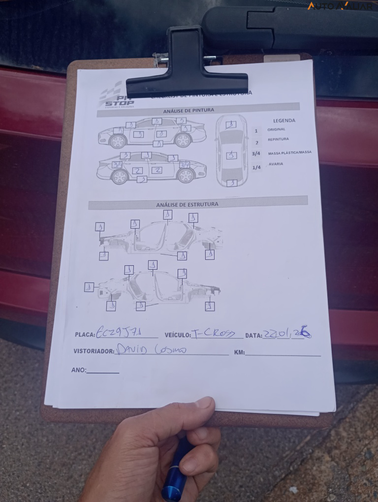 VOLKSWAGEN T-CROSS 1.0 200 TSI TOTAL FLEX COMFORTLINE AUTOM&Aacute;TICO