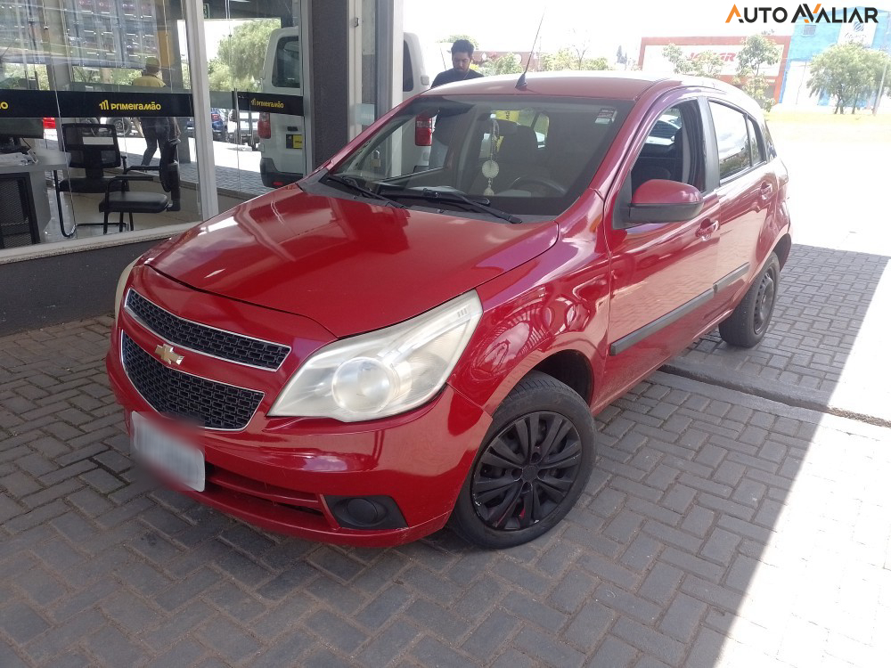 CHEVROLET AGILE 1.4 MPFI LT 8V FLEX 4P MANUAL