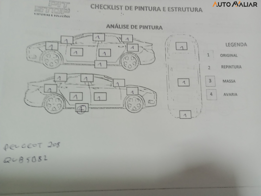 PEUGEOT 208 1.2 ACTIVE 12V FLEX 4P MANUAL