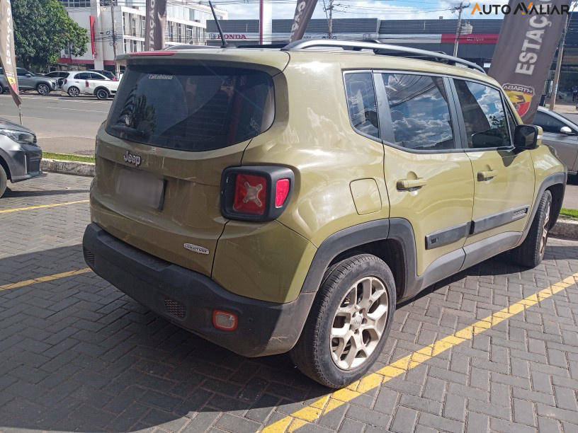 JEEP RENEGADE 1.8 16V FLEX LONGITUDE 4P AUTOMATICO