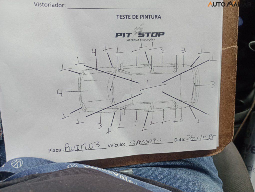 RENAULT SANDERO 1.0 AUTHENTIQUE 16V FLEX 4P MANUAL