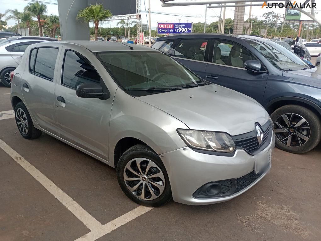 RENAULT SANDERO 1.0 AUTHENTIQUE 16V FLEX 4P MANUAL