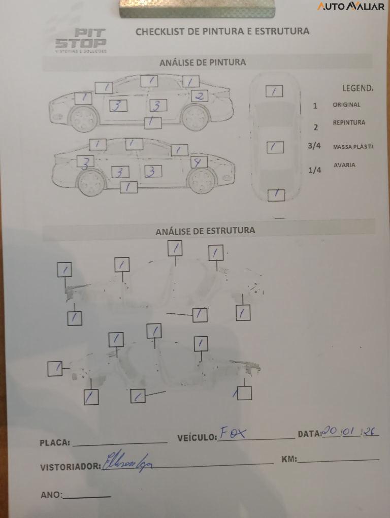 VOLKSWAGEN FOX 1.0 MI 8V FLEX 4P MANUAL