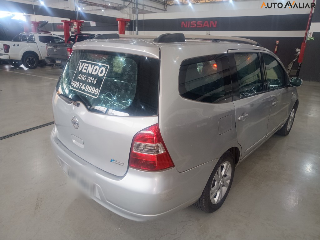 NISSAN GRAND LIVINA 1.8 S 16V FLEX 4P MANUAL