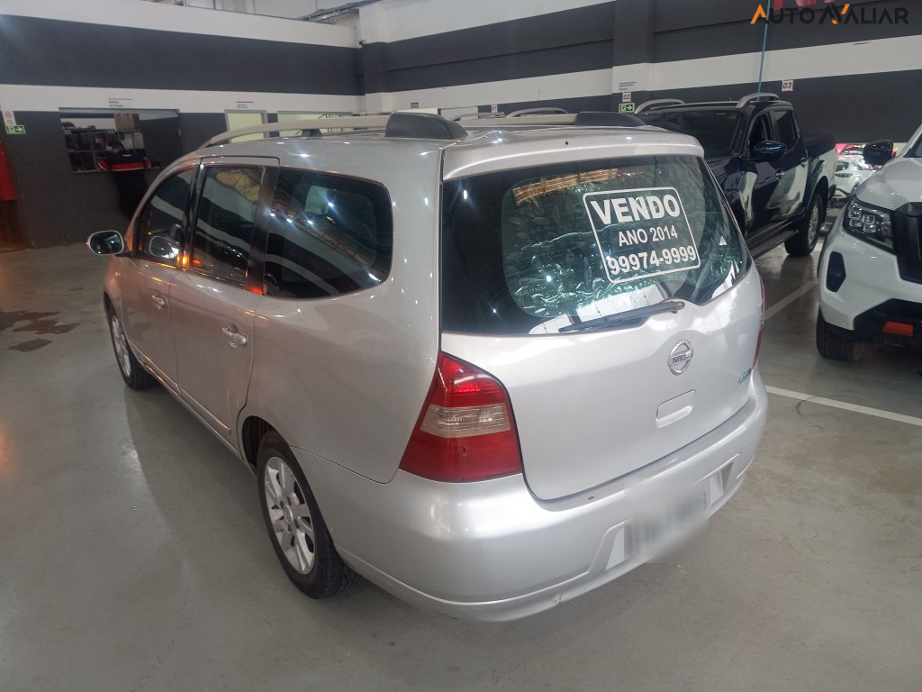 NISSAN GRAND LIVINA 1.8 S 16V FLEX 4P MANUAL