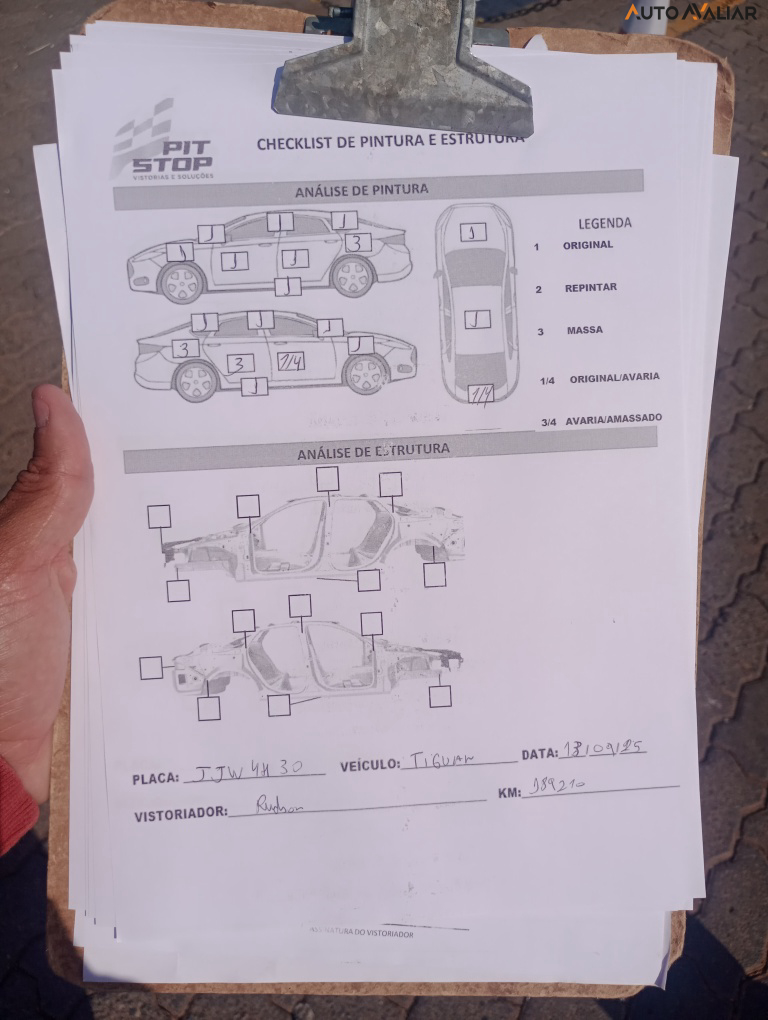 VOLKSWAGEN TIGUAN 2.0 TSI 16V TURBO GASOLINA 4P TIPTRONIC