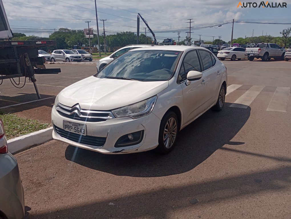 CITROEN C4 LOUNGE 1.6 THP FLEX ORIGINE BVA