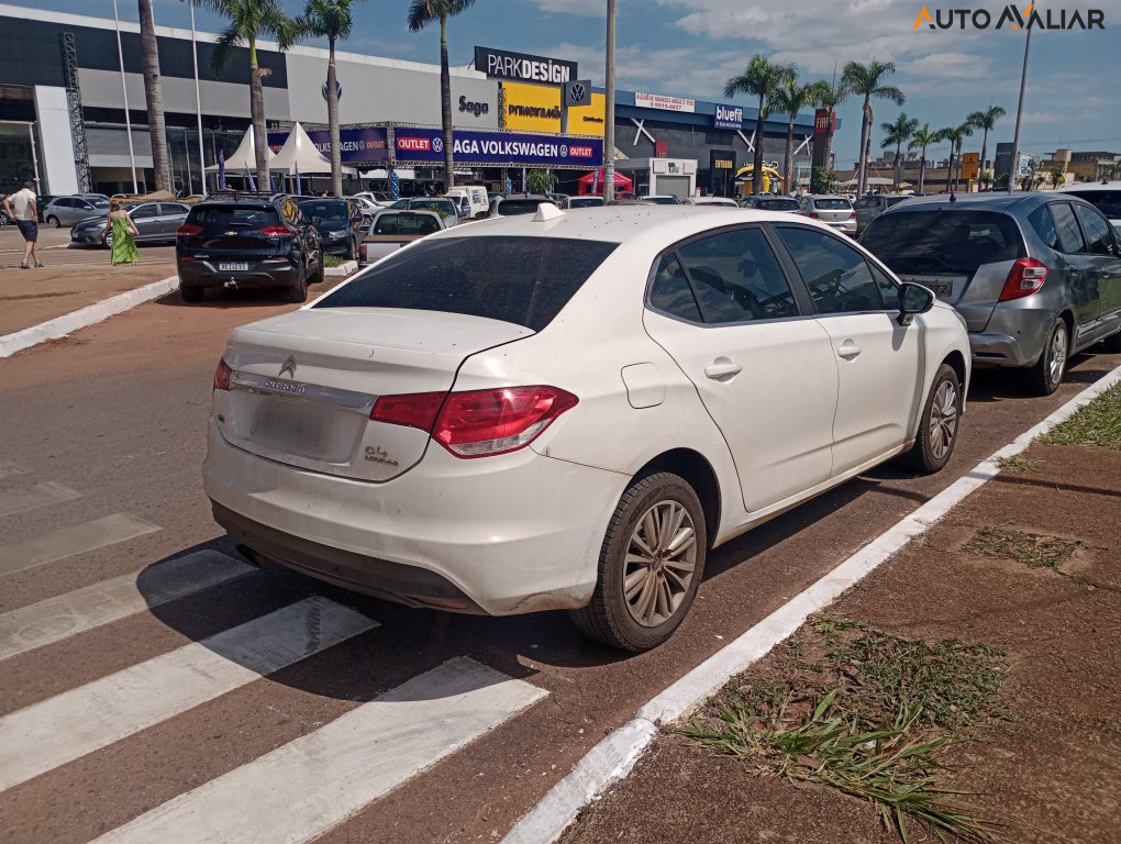 CITROEN C4 LOUNGE 1.6 THP FLEX ORIGINE BVA