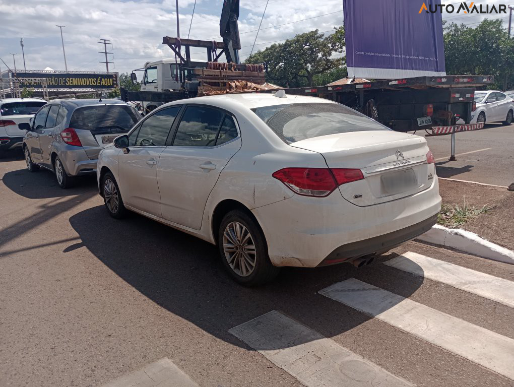 CITROEN C4 LOUNGE 1.6 THP FLEX ORIGINE BVA