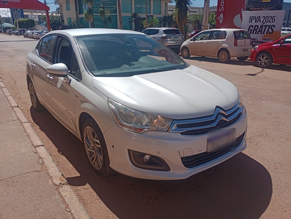 CITROEN C4 LOUNGE 1.6 EXCLUSIVE 16V TURBO GASOLINA 4P AUTOMATICO